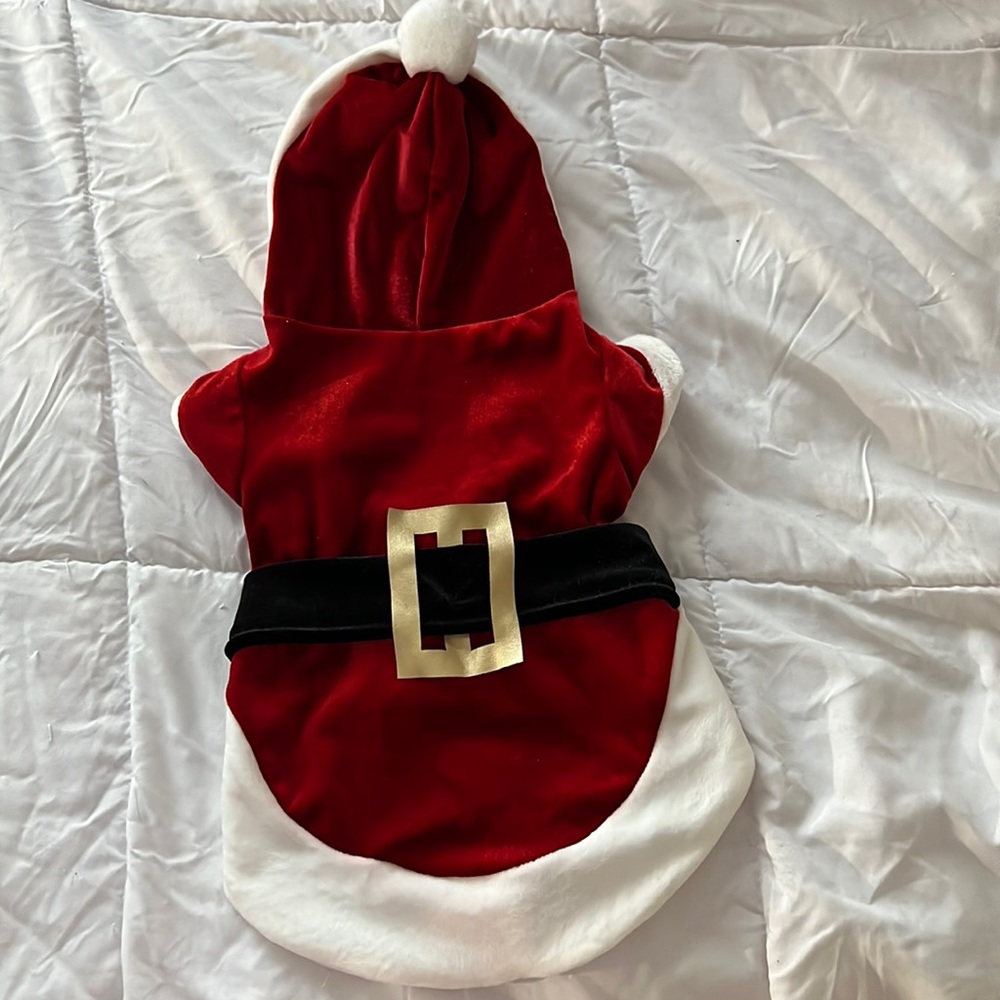 Santa outfit for dog or cat